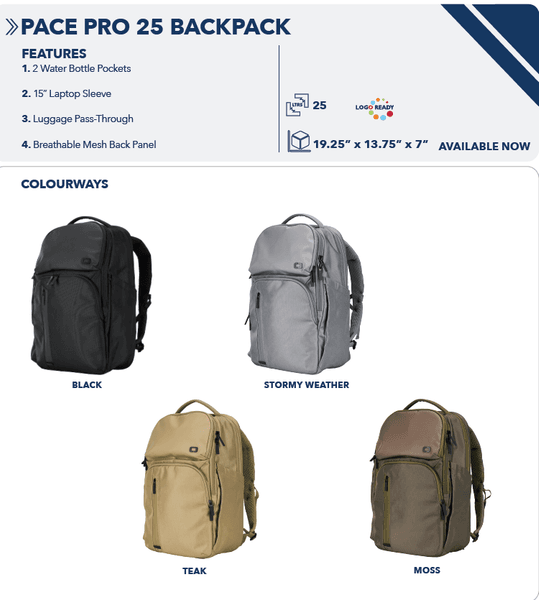 Ogio Pace Pro 25 Backpack