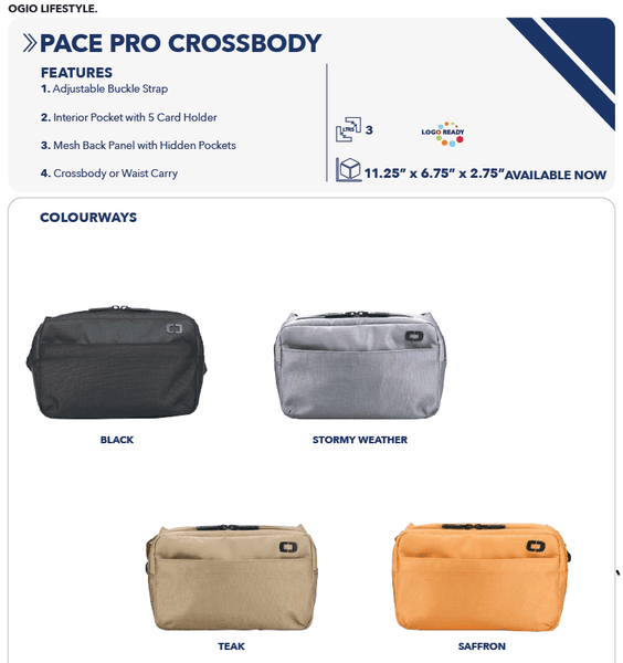 Ogio Pace Pro Crossbody