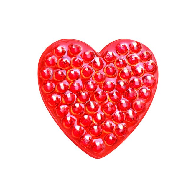 Hovedbilde Hat Clip med Swarovski Crystal markør (Red Heart)